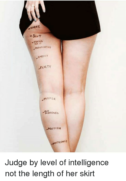 Slut Shaming