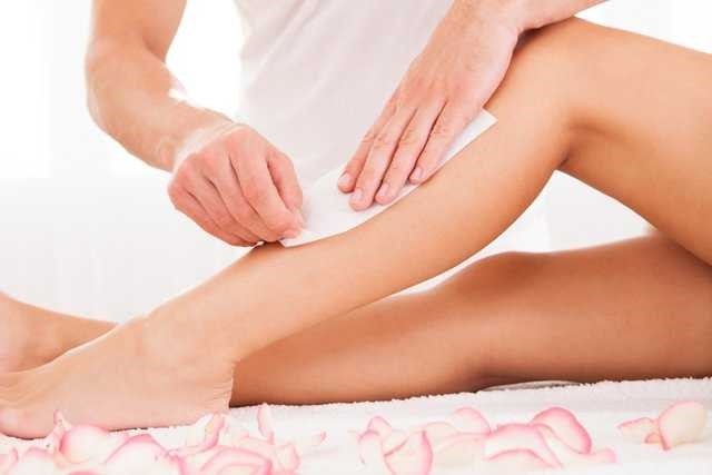 waxing hair removal solution