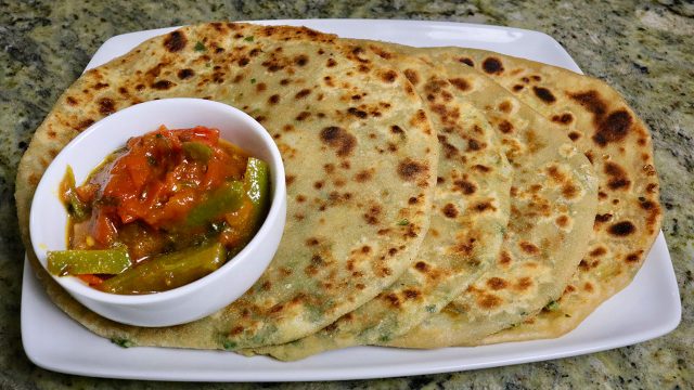 Indian stuffed paratha