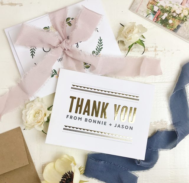 Thank you card ideas