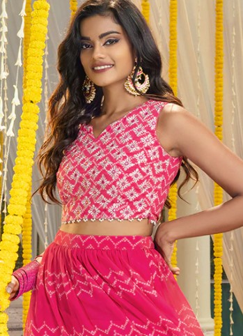 designer crop top for weddings