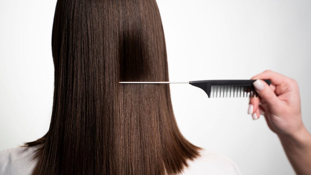 vitamins and proteins for hair growth
Beautiful Keratin treatment for hair