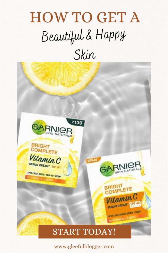 garnier skincare range